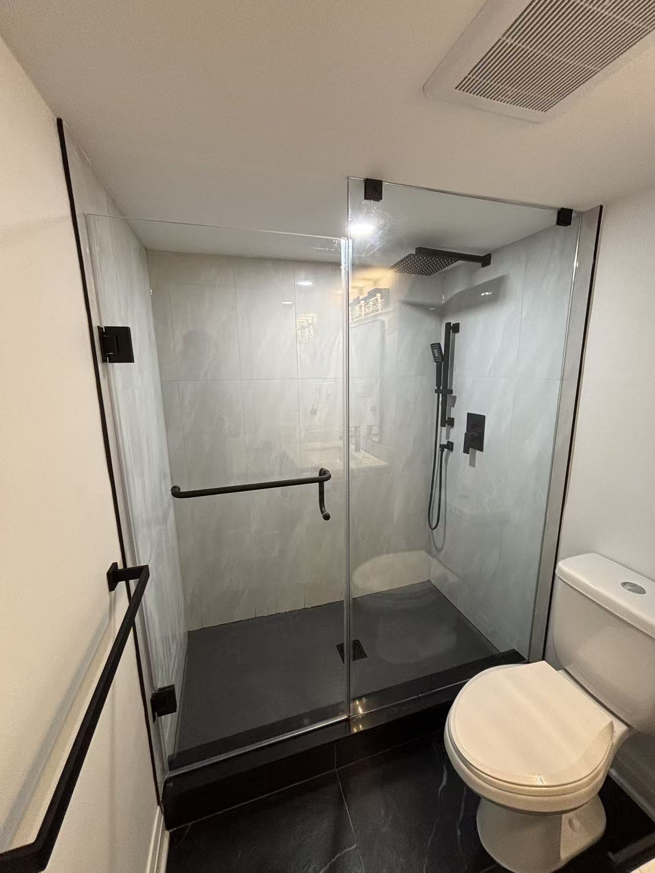 High-end master bathroom suite transformation