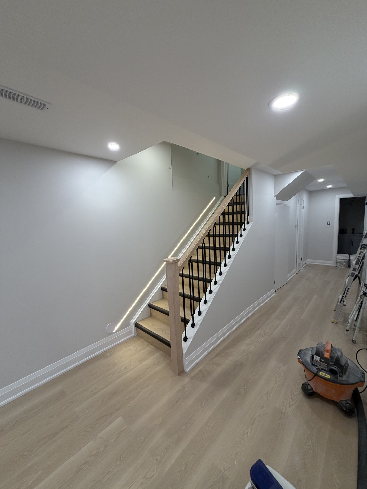 Architectural lighting and open ceiling design